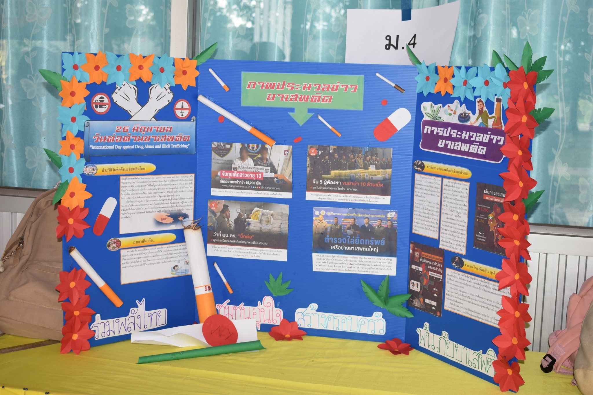 ประมวลภาพกิจกรรมรณรงค์ ต่อต้านยาเสพติด ปีการศึกษา 2567