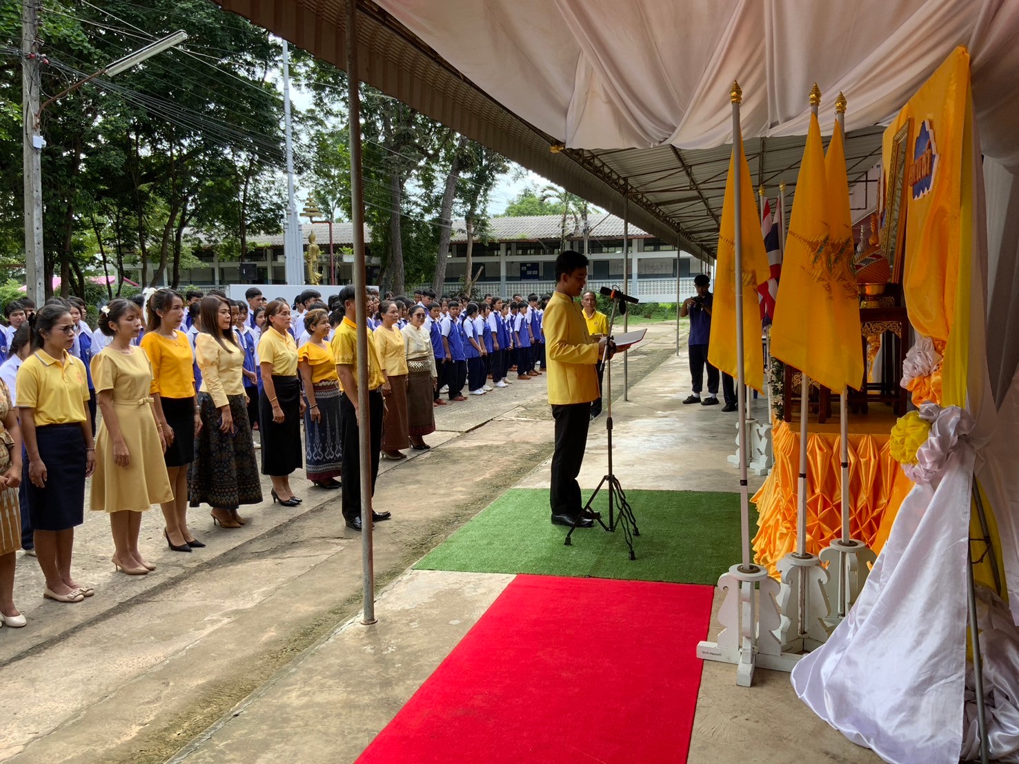 พิธีถวายพระพรชัยมงคล